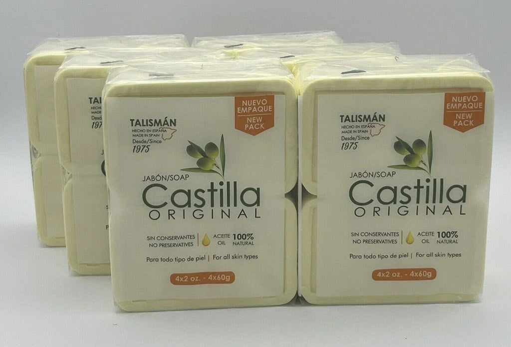 24 Castile Soap Bars Talisman Made in Spain Jabon Castilla 6