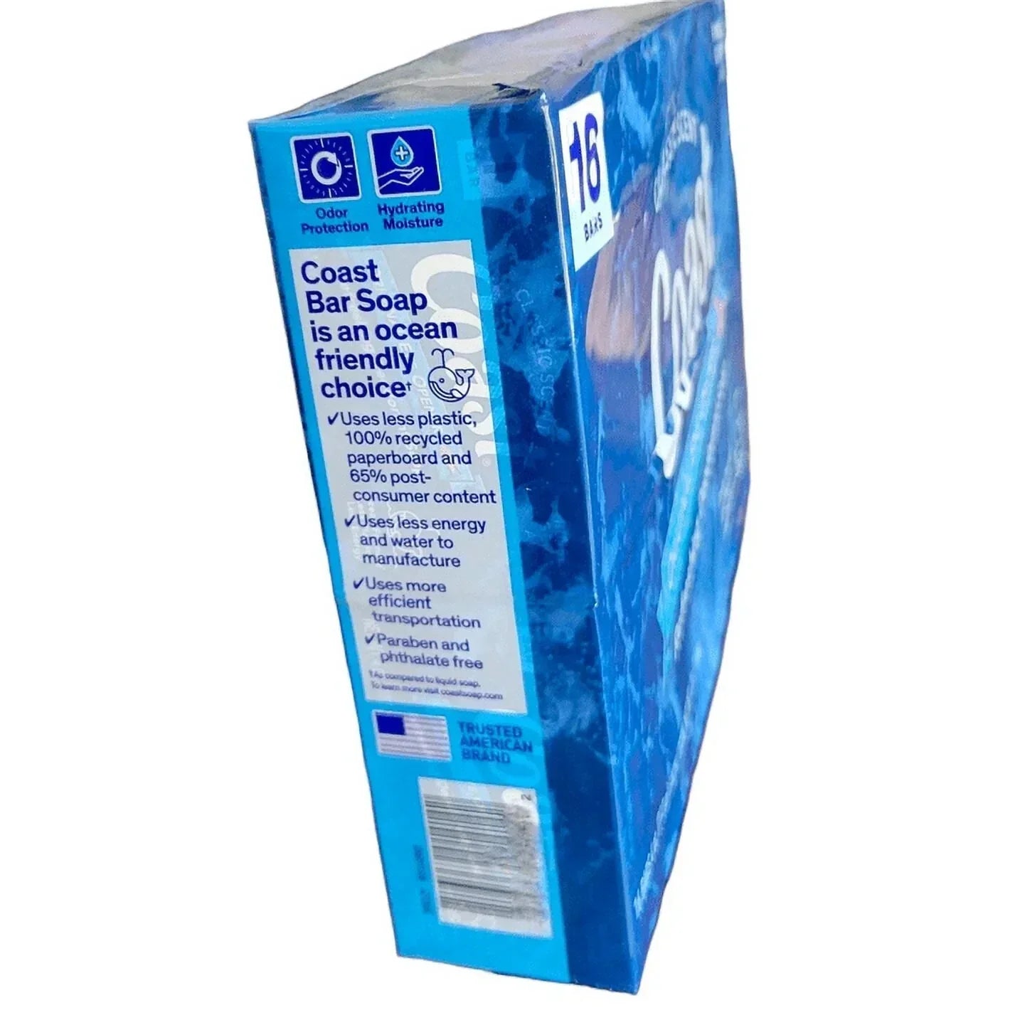 Coast Classic Scent Refreshing Deodorant Soap 16 Bars - 4oz