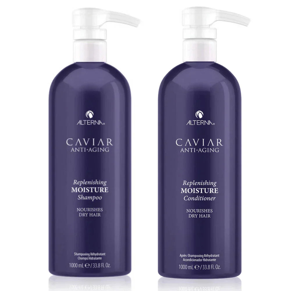 Caviar Anti-Aging Replenishing Moisture Shampoo & Conditioner